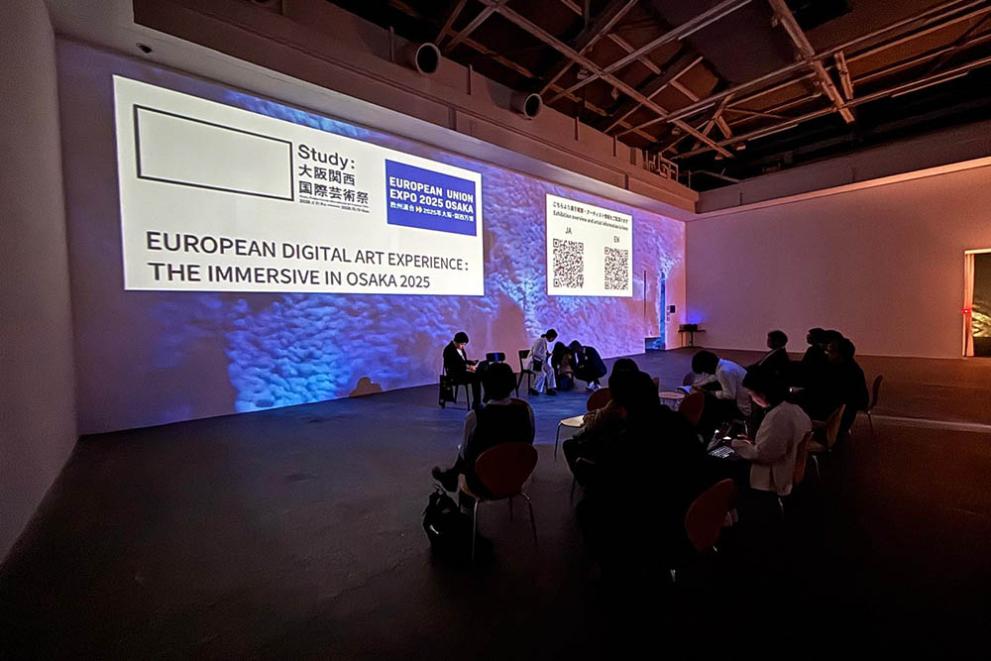 Immersive Digital Art Experience